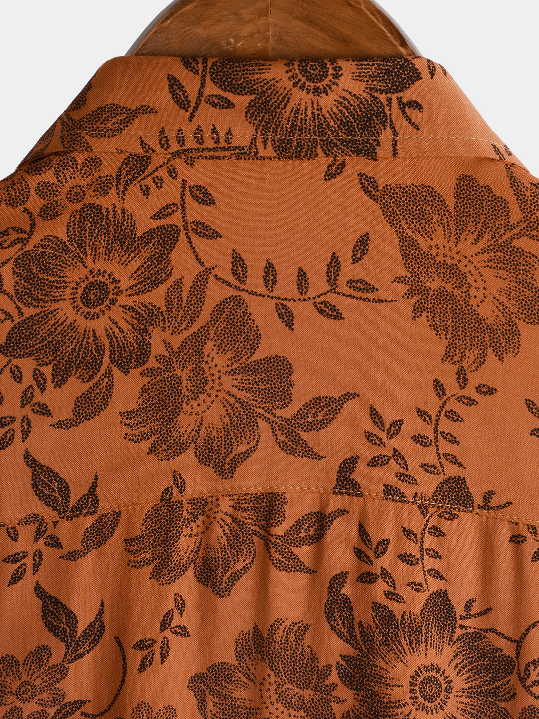 Drune | Retro Blumenmuster Mit Kurzen Ärmeln