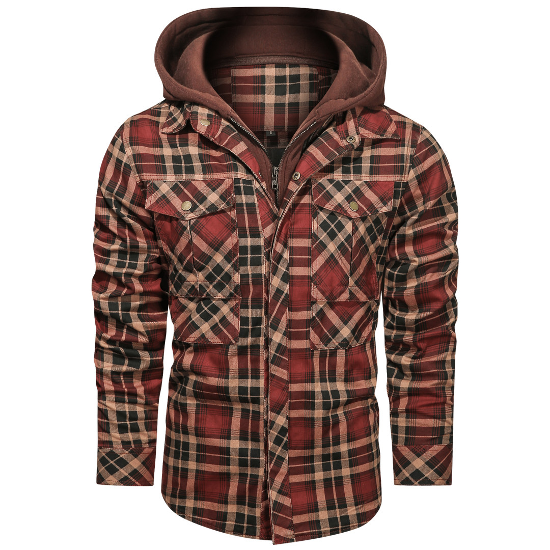 Drune | Karojacke Mit Zeitlosem Muster