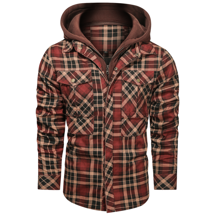 Drune | Karojacke Mit Zeitlosem Muster