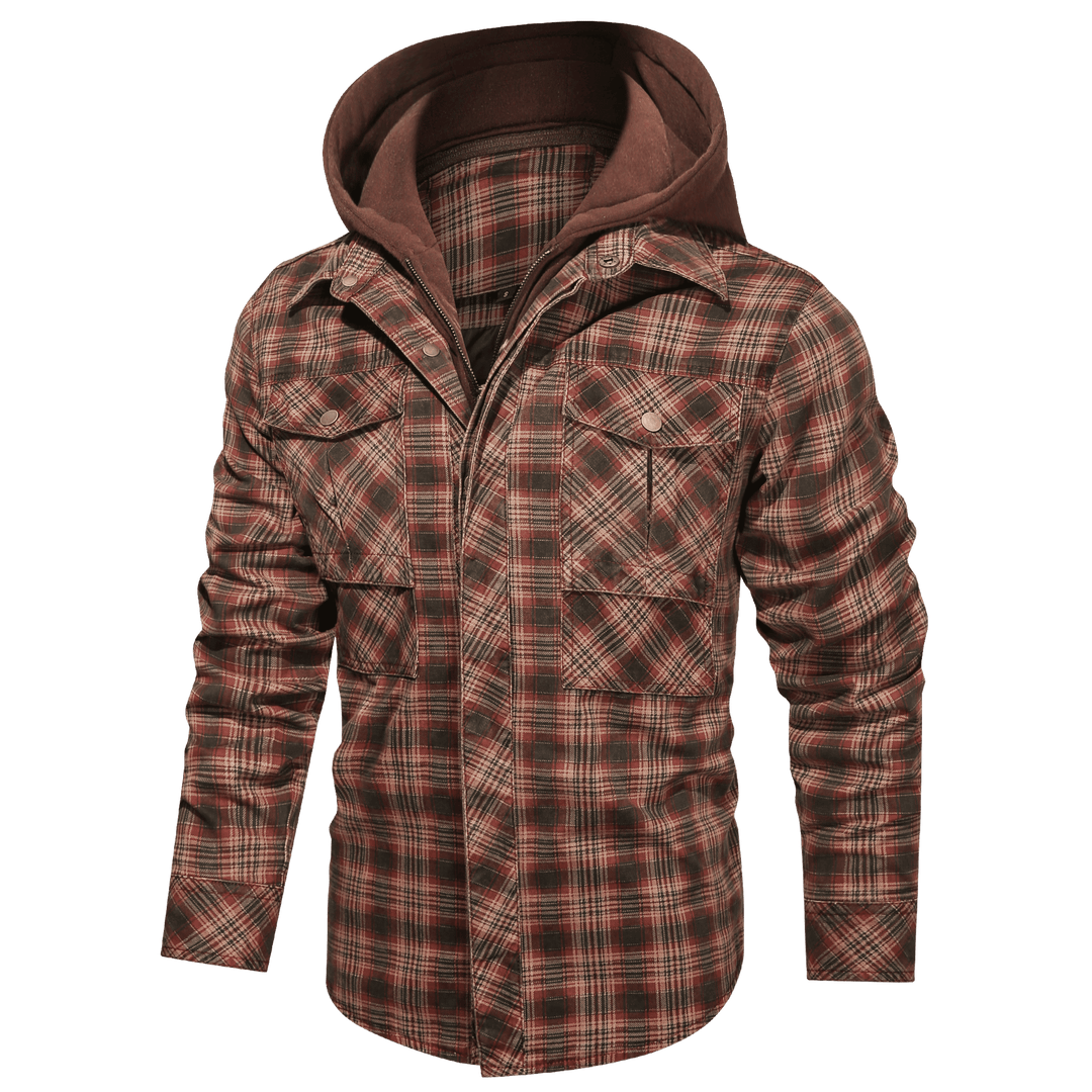 Drune | Karojacke Mit Zeitlosem Muster