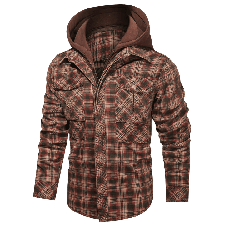 Drune | Karojacke Mit Zeitlosem Muster