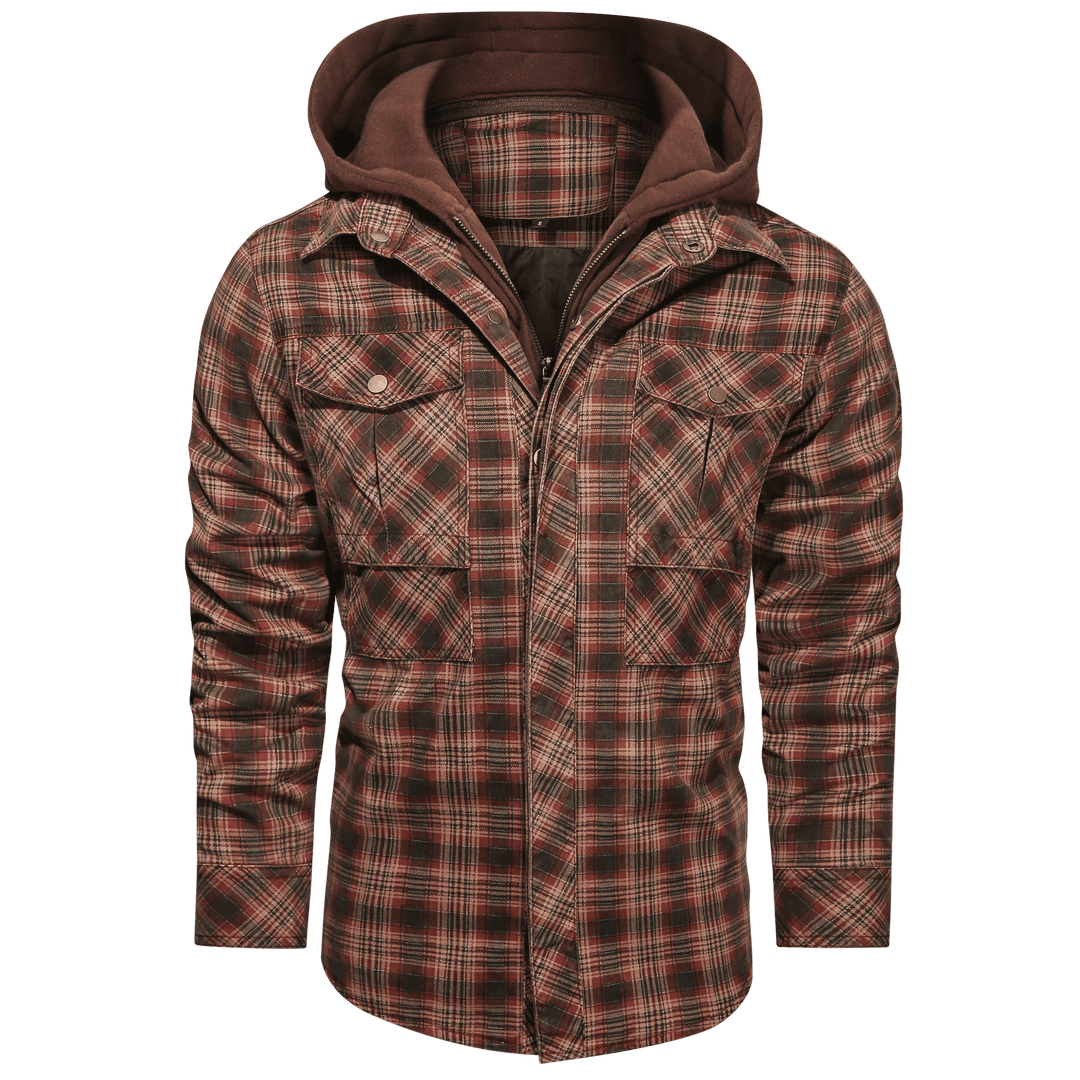 Drune | Karojacke Mit Zeitlosem Muster