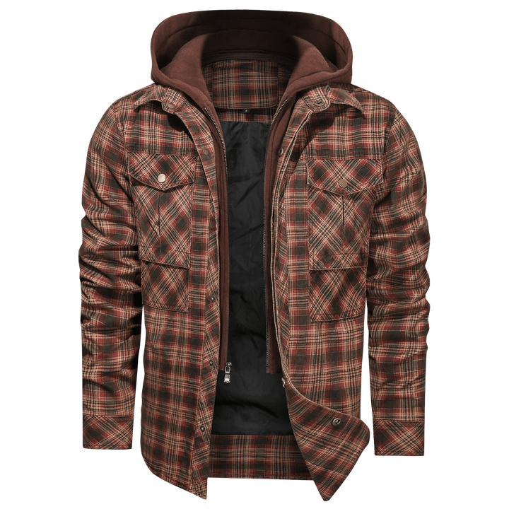 Drune | Karojacke Mit Zeitlosem Muster