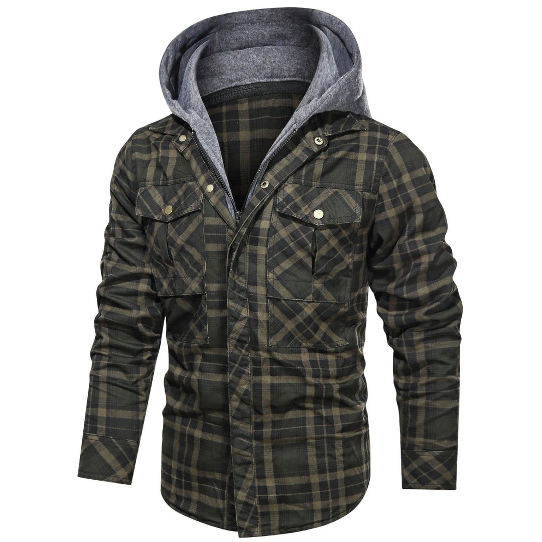 Drune | Karojacke Mit Zeitlosem Muster