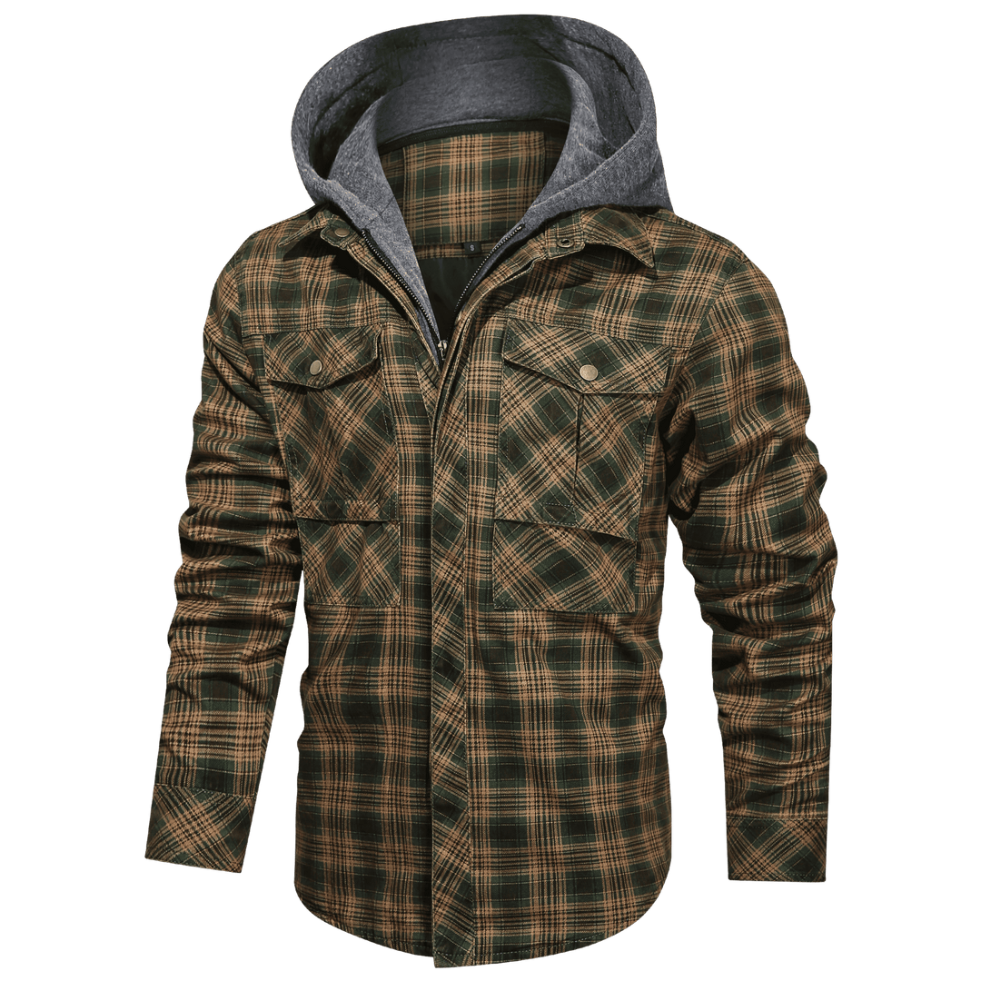 Drune | Karojacke Mit Zeitlosem Muster