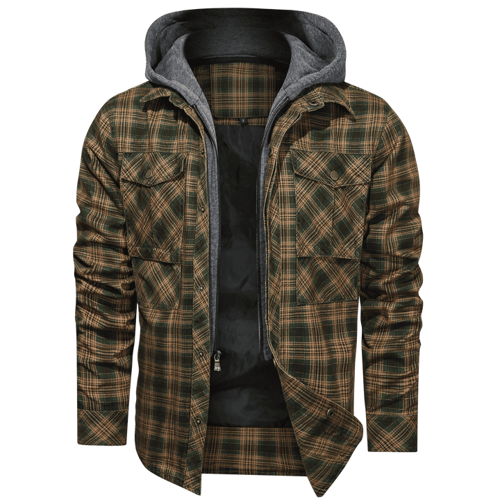 Drune | Karojacke Mit Zeitlosem Muster