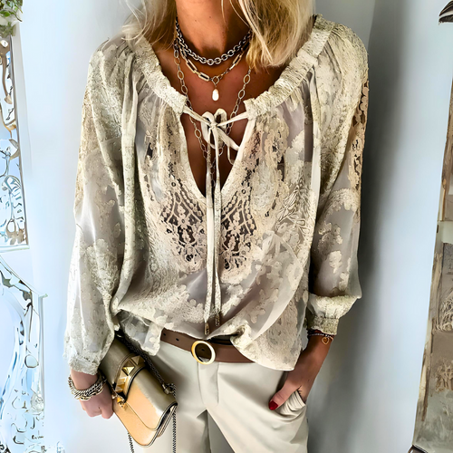 Drune | Gehäkelte Boho-Bluse für Frauen