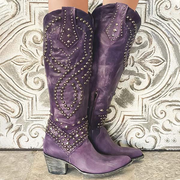 Drune | Cowboystiefel mit Absätzen