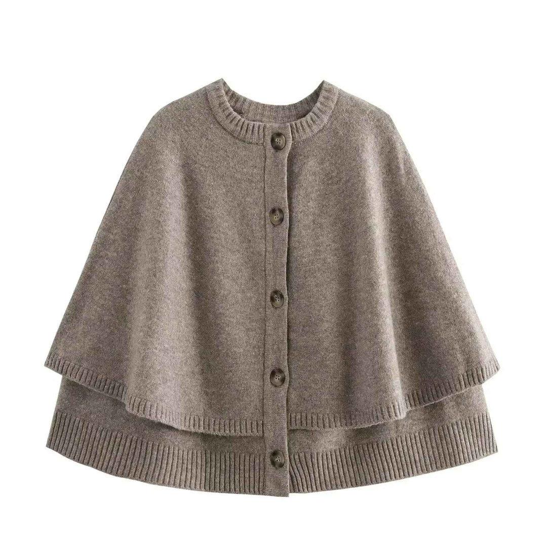 Drune | Elegantes Knopf-Cape