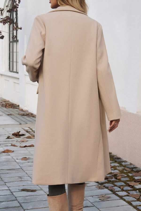 Drune | Damen Eleganter Maßgeschneiderter Langer Wintermantel