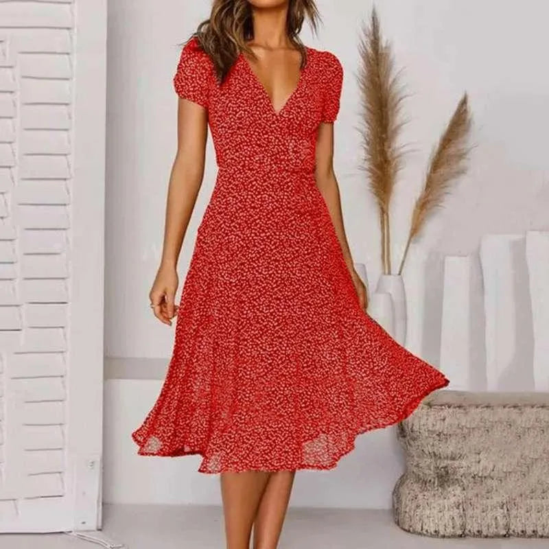 Drune | Fallendes A-Linie Sommerkleid Liana