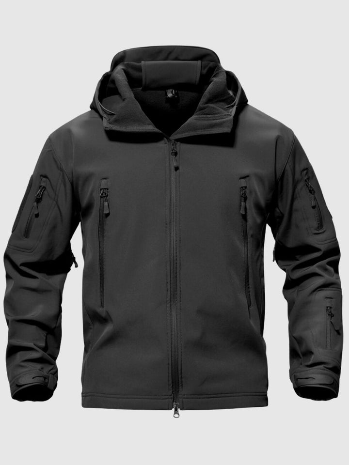 Drune | Wasserabweisende Jacke Polyester Praktisch und Funktional