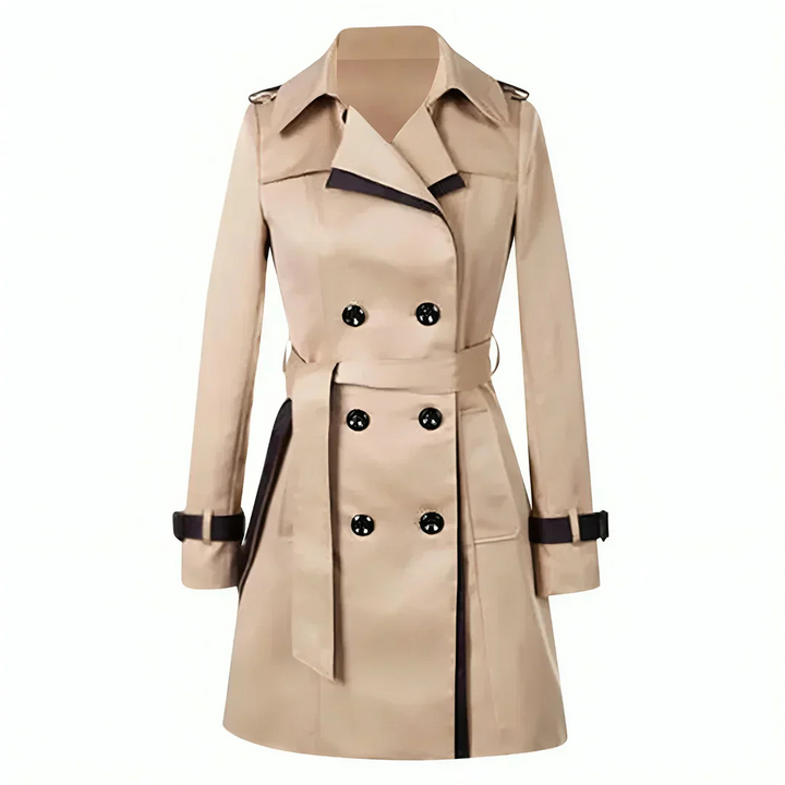 Drune | Langer Trench-Mantel Locker für Frauen Stilvoll