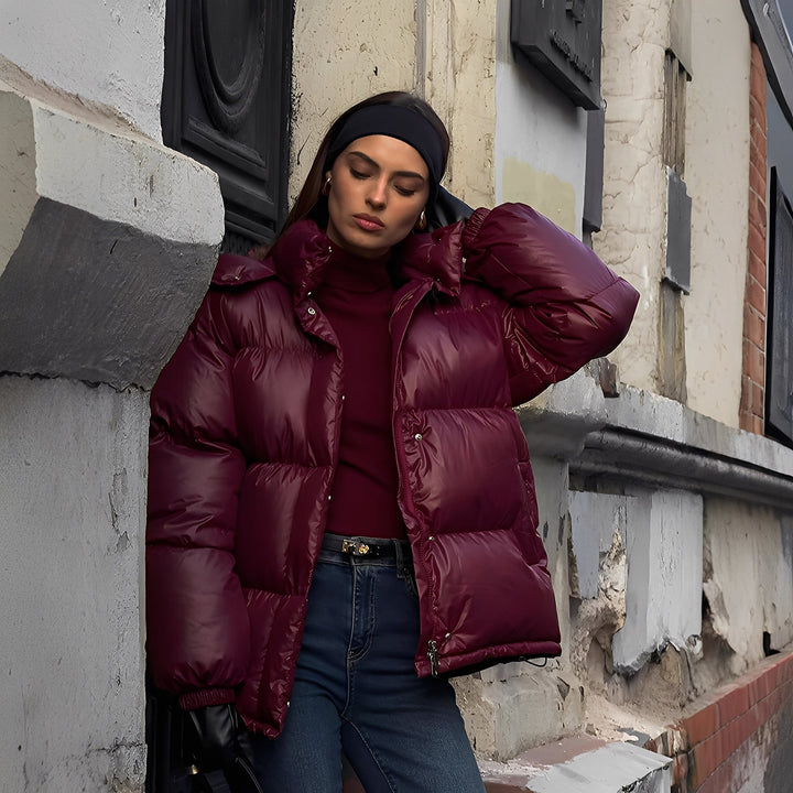 Drune | Damen-Winterjacke mit abnehmbarer Kapuze