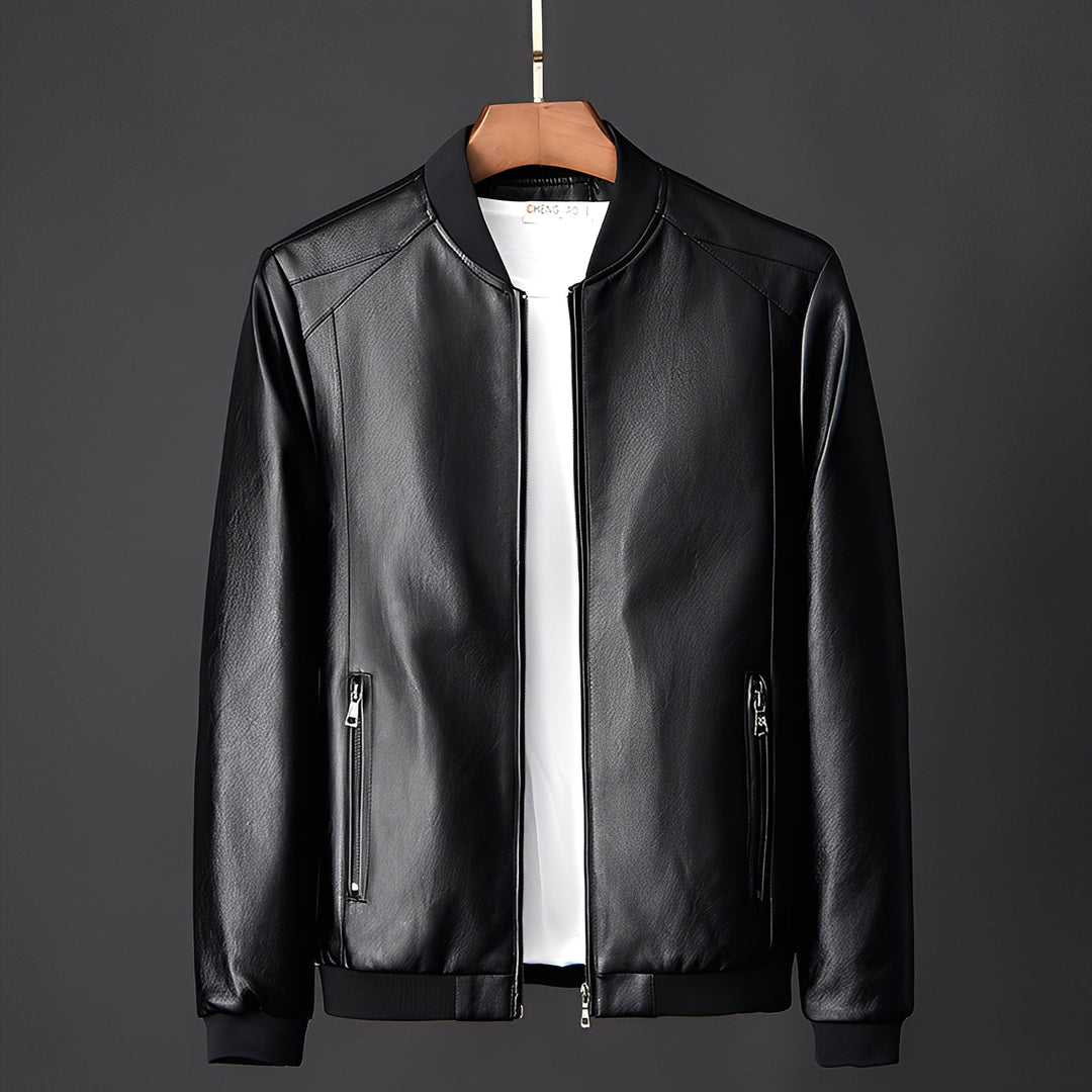 Drune | Stylische Biker-Lederjacke für Männer