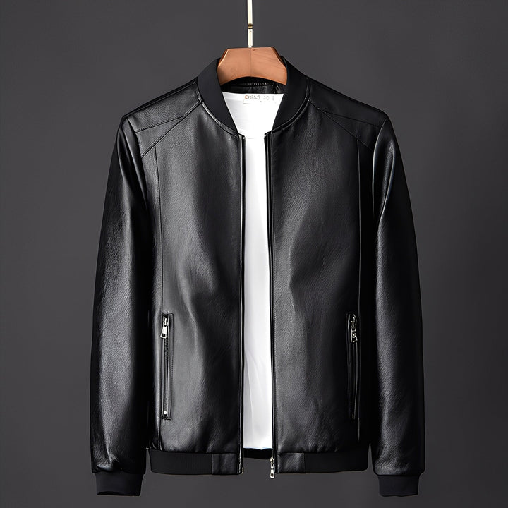 Drune | Stylische Biker-Lederjacke für Männer