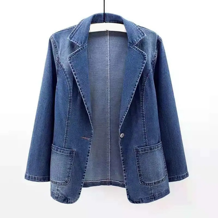 Drune | Denim Luxe Classic Blazer