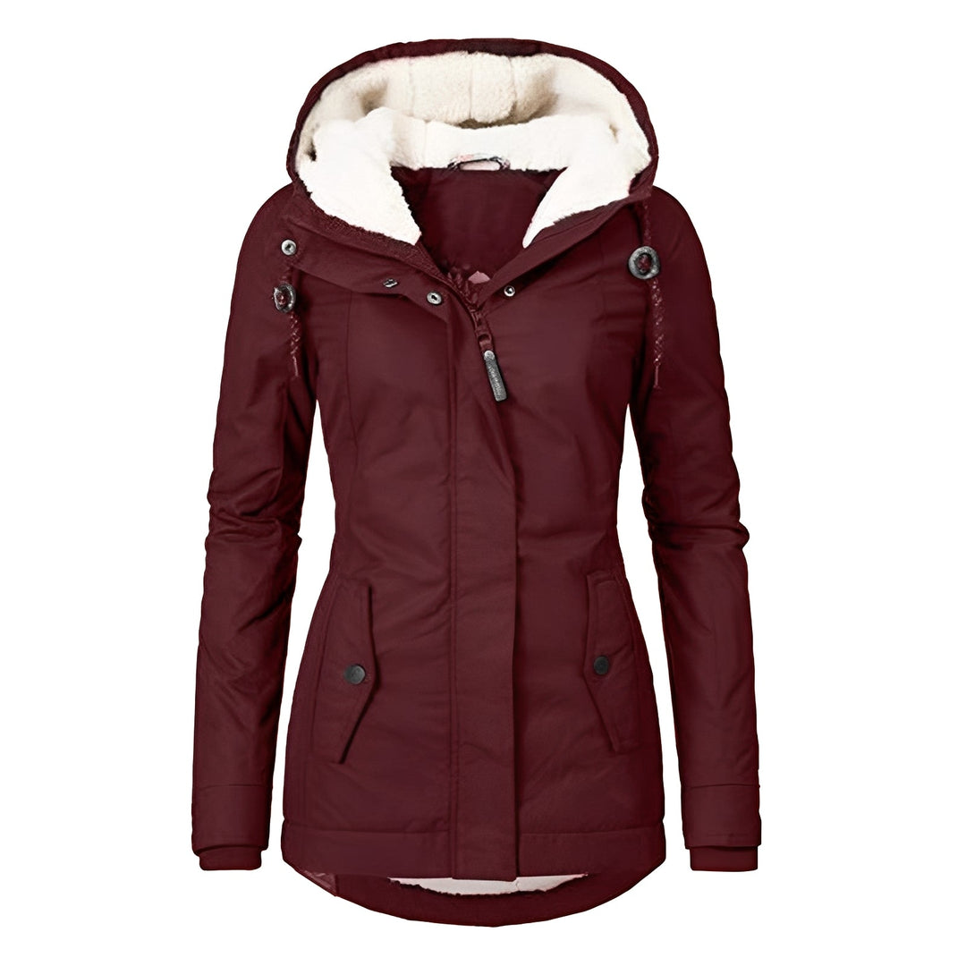 Drune | Bequeme Sherpa-Fleecejacke für Damen
