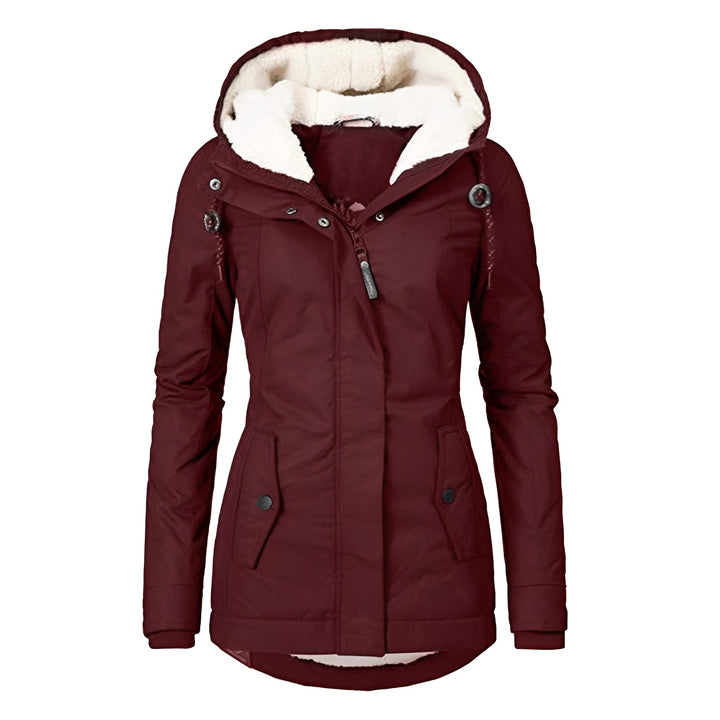 Drune | Bequeme Sherpa-Fleecejacke für Damen