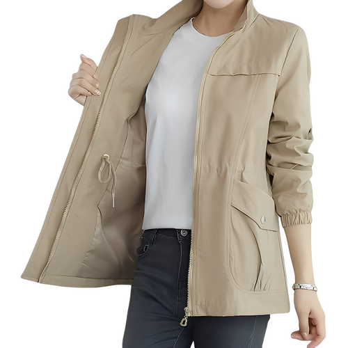 Drune | Trendige Damenjacke mit verstellbarer Taille