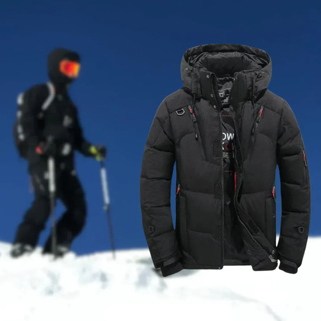 Drune | Hochwertige Winterjacke mit Abnehmbarem Hut