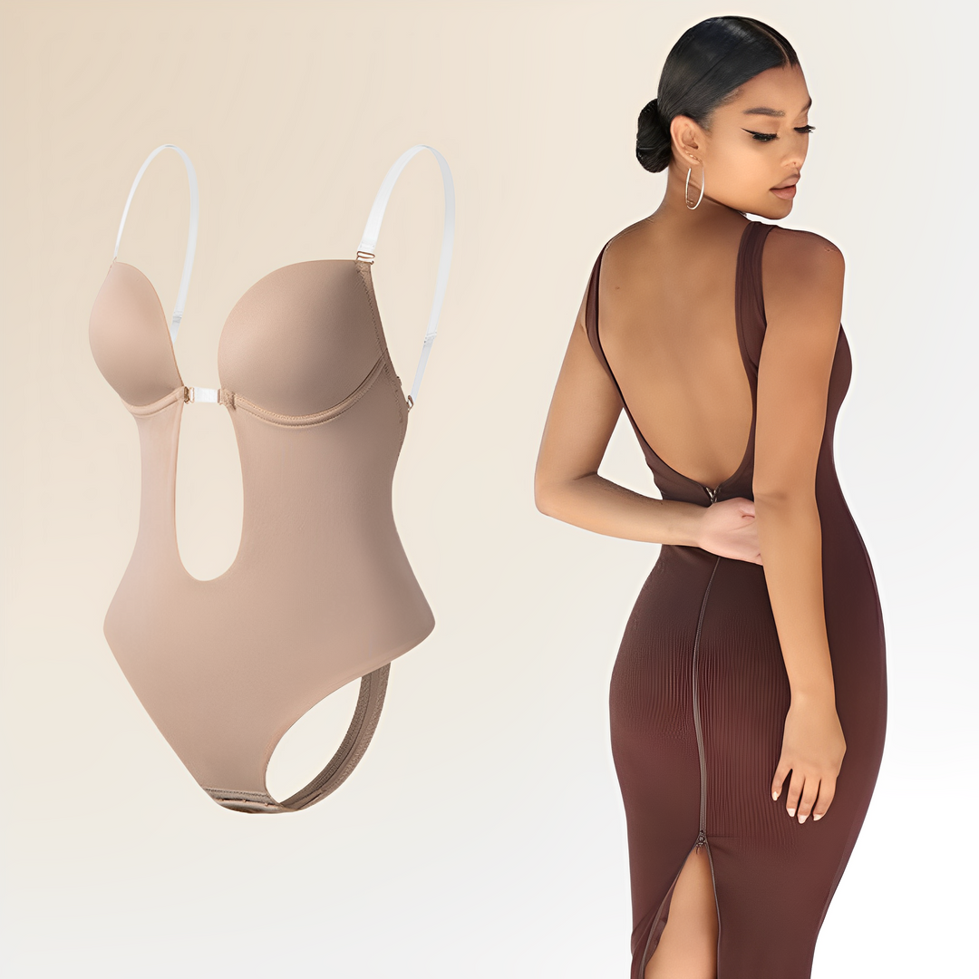 Drune | Rückenfreies Bodysuit-Bh für Frauen Risa