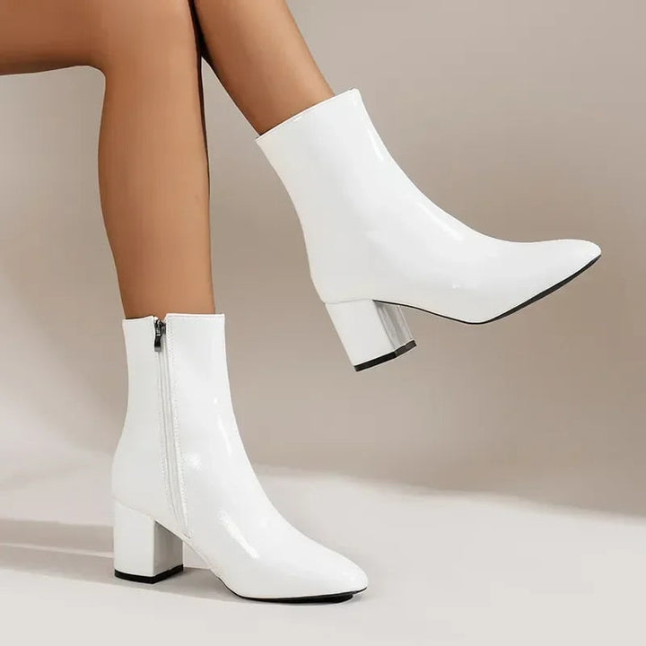 Drune | Bequeme Damen Stiefeletten mit Absatz