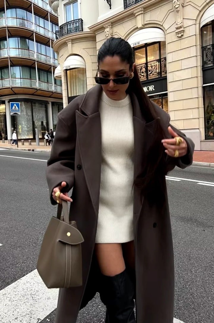 Drune | Übergröße Mantel Jacke Mit Zeitloser Eleganz Für Damen