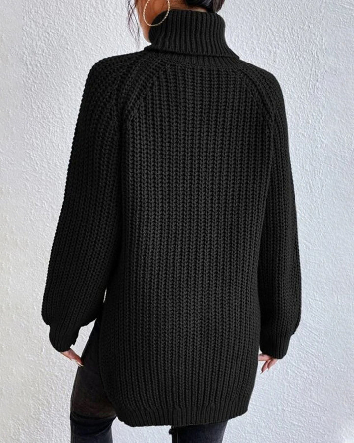 Drune | Baumwoll-Rollkragenpullover für Damen - Perfekt für den Alltag