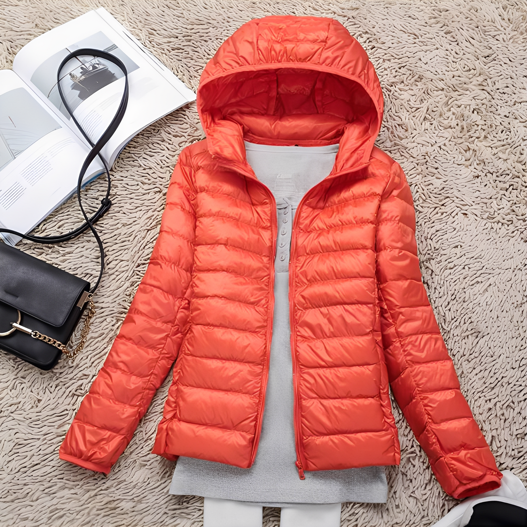 Drune | Bequeme, schmal geschnittene Damen-Daunenjacke