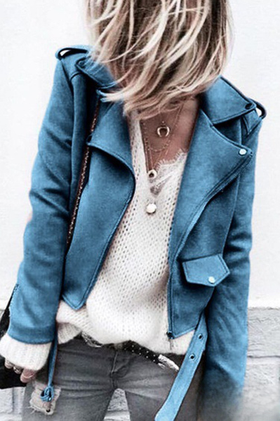 Drune | Elegante Freizeitjacke mit Patchwork-Elementen