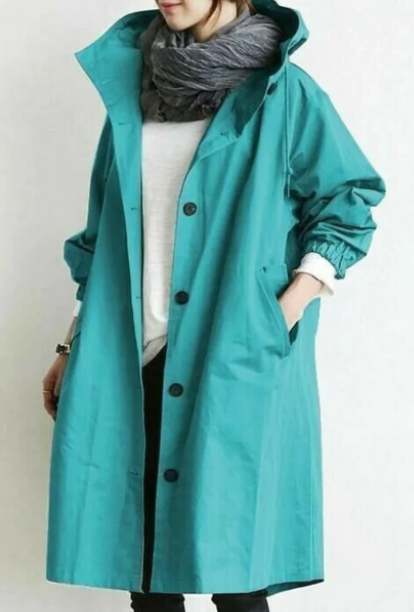 Drune | Warmer Trenchcoat für Damen Lang