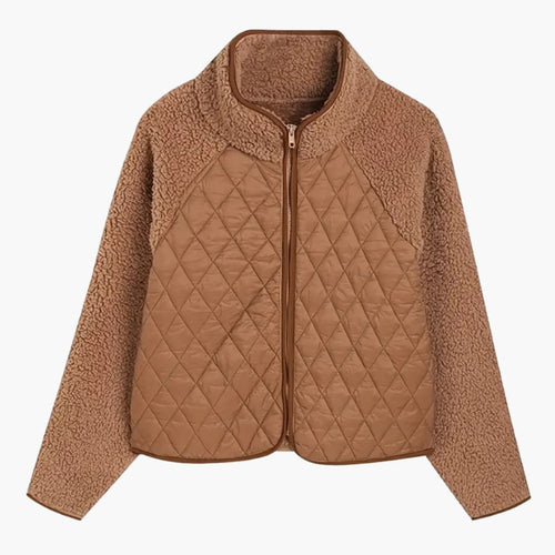 Drune | Gemütliche Wattierte Fleecejacke für Damen