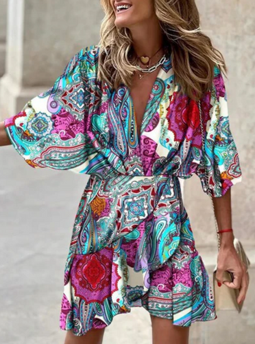 Drune | Wunderschönes Boho-Wickelkleid