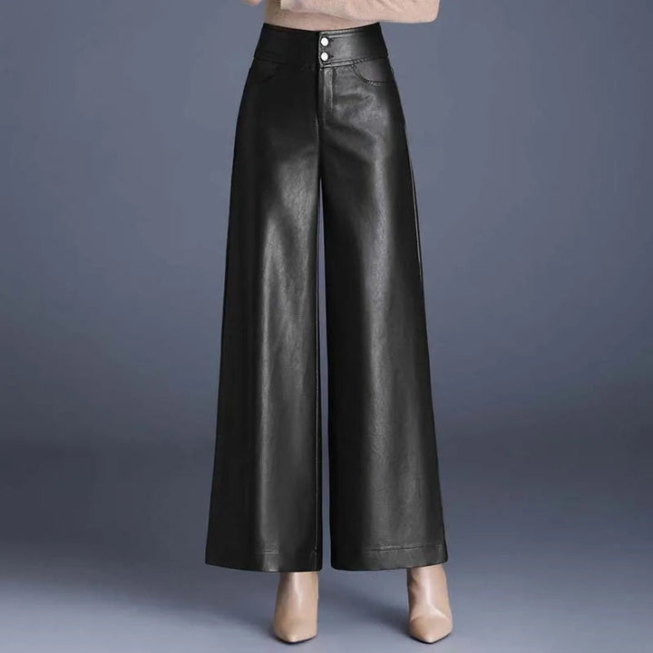 Drune | Weite Lederhose