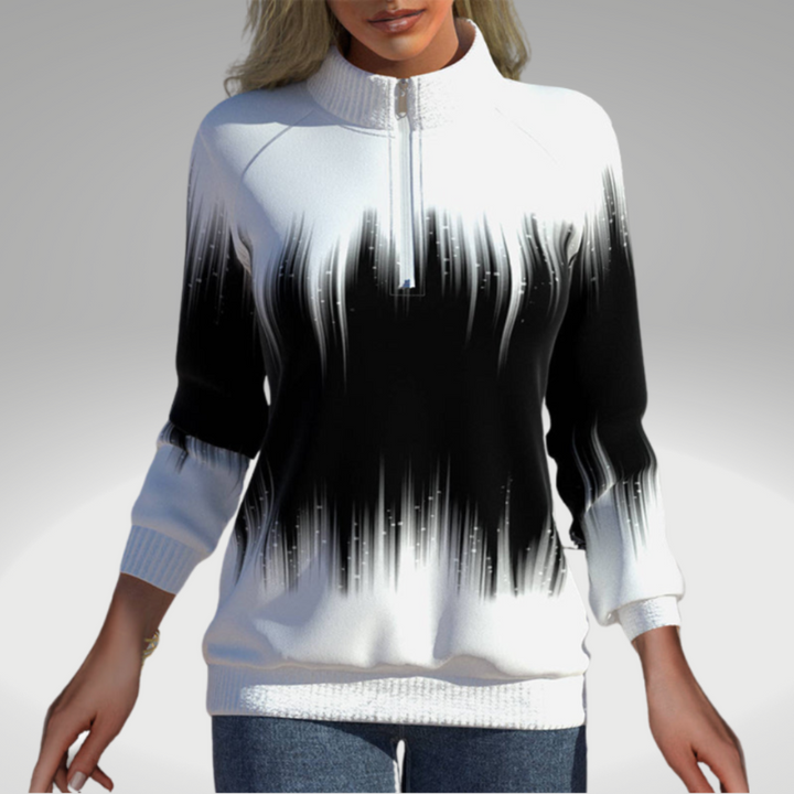 Drune - Damen Sweatshirt mit Farbverlaufdruck