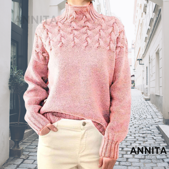 Drune | Baumwoll Rollkragenpullover Für Damen - Perfekt für lässige Tage