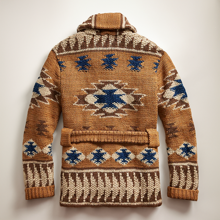 Drune | Pullover aus Jacquard-Wolle