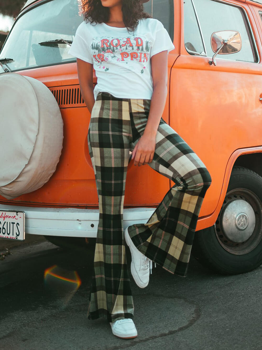 Drune | Retro-Hose mit weitem Bein