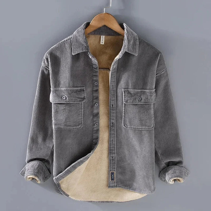 Drune | Fleecegefütterte Cordjacke