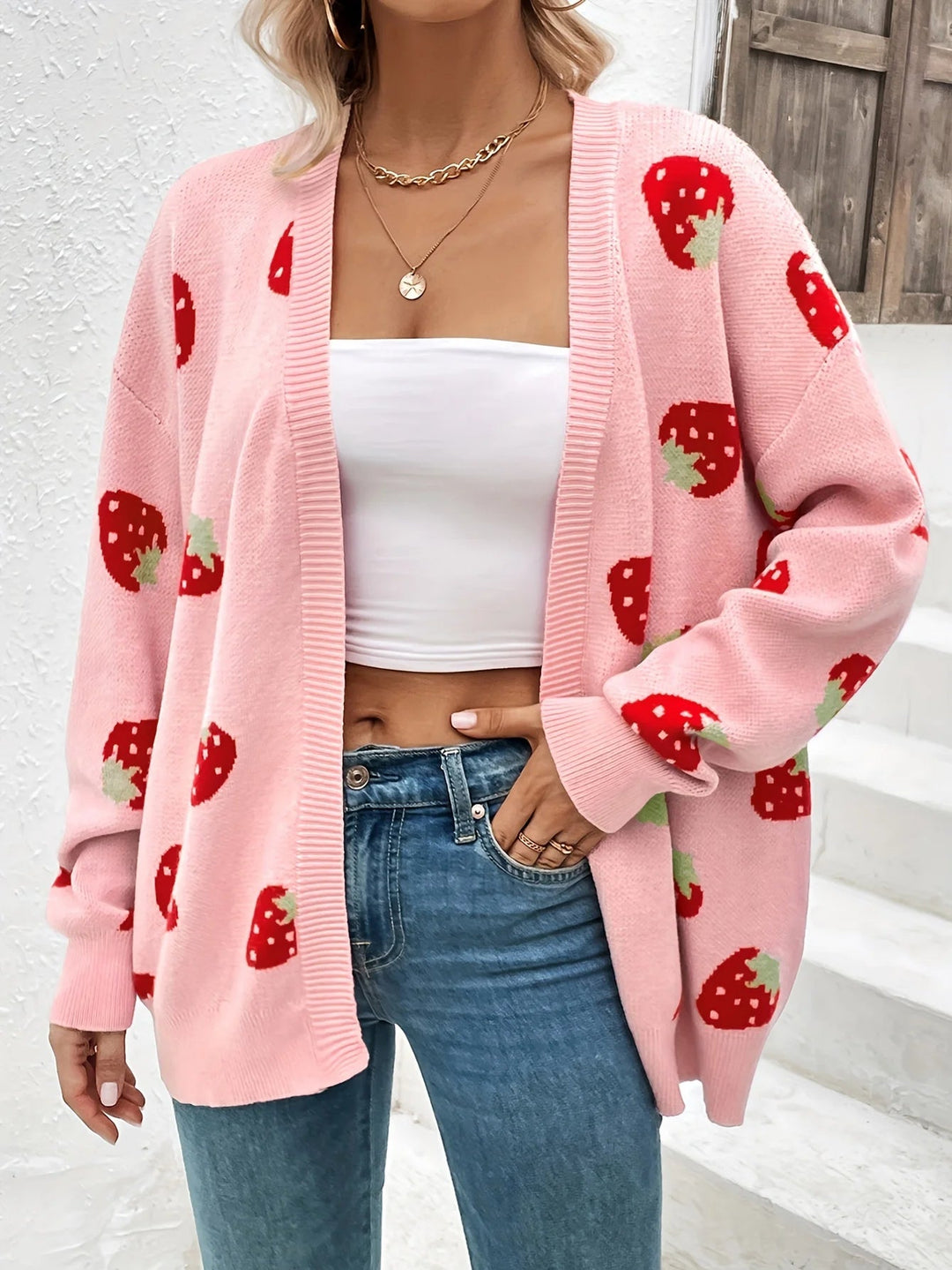 Drune | Motiv Strickjacke