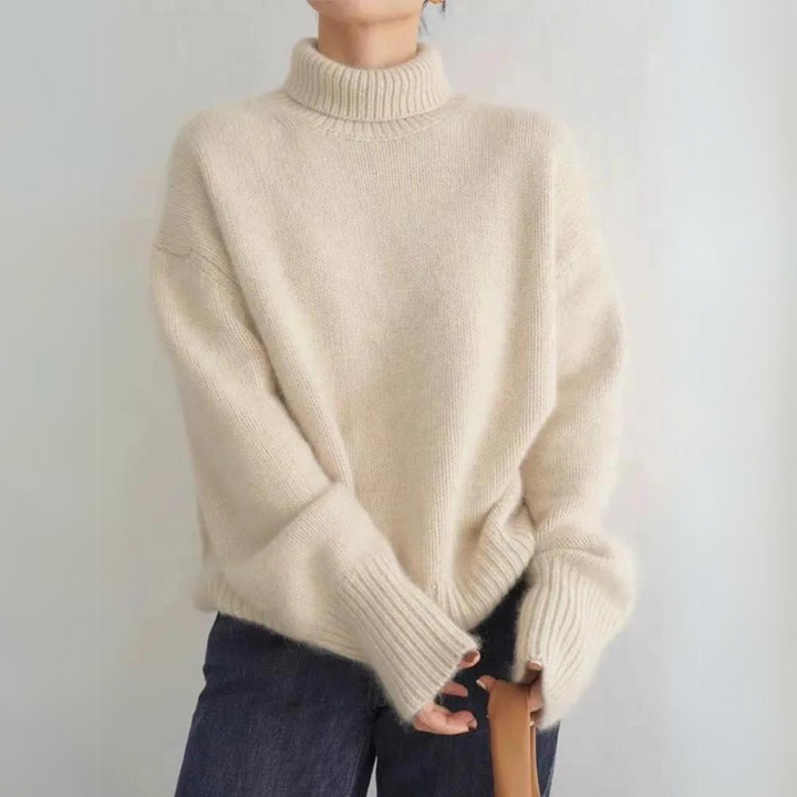 Drune | Weicher Rollkragenpullover im Modernen Stil