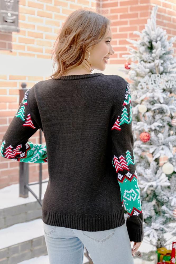 Drune | WEIHNACHTS-DINOSAURIER STRICKPULLOVER