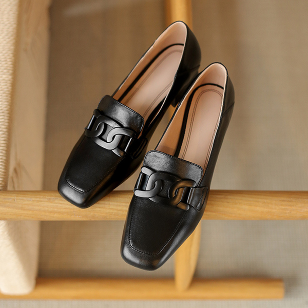 Drune | Orthopädische Slipper Aus Leder