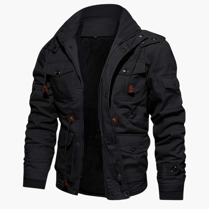 Drune | Warme Fleecejacke mit Taschen für Herren