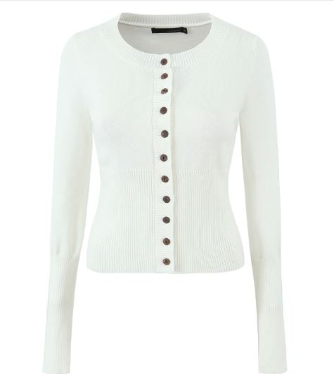 Drune | Hals Langarm Cardigan