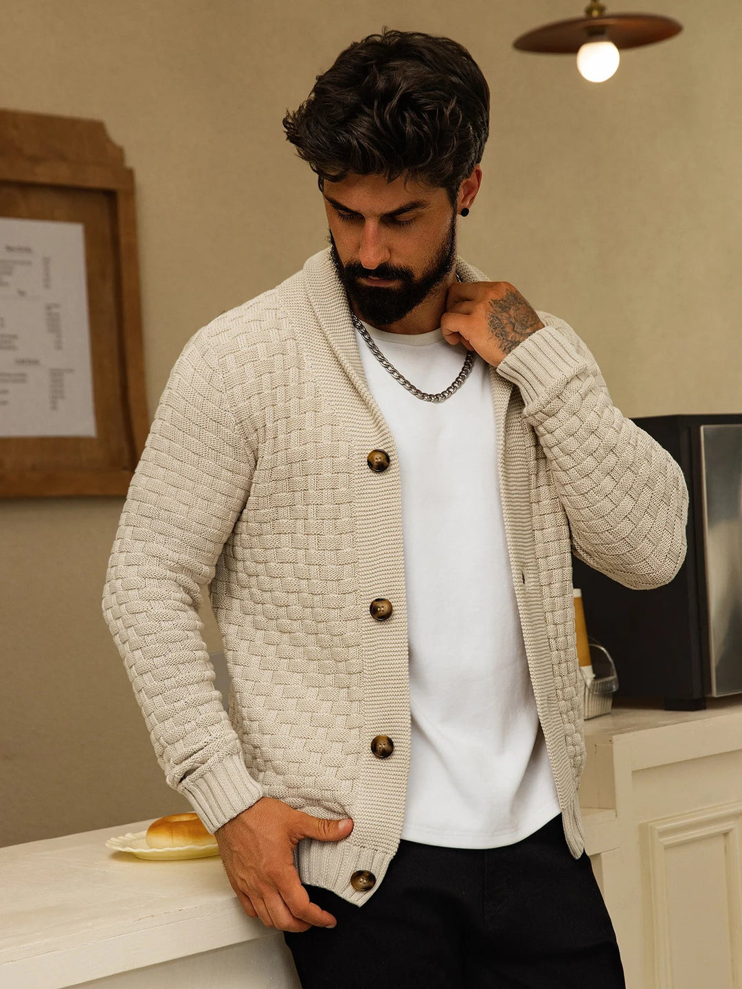 Drune | Korbmuster Cardigan