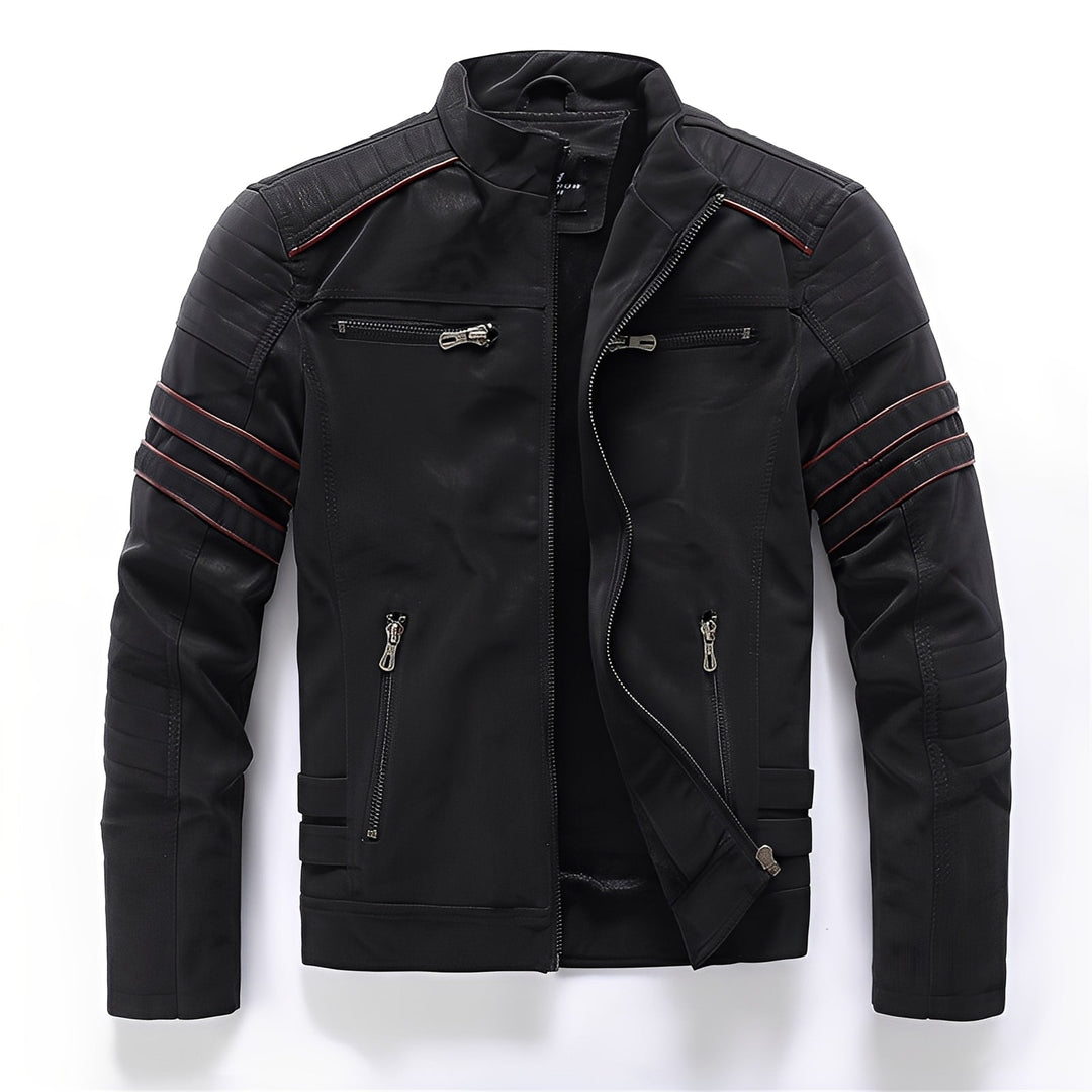 Drune | Stylische Motorrad-Lederjacke für Herren