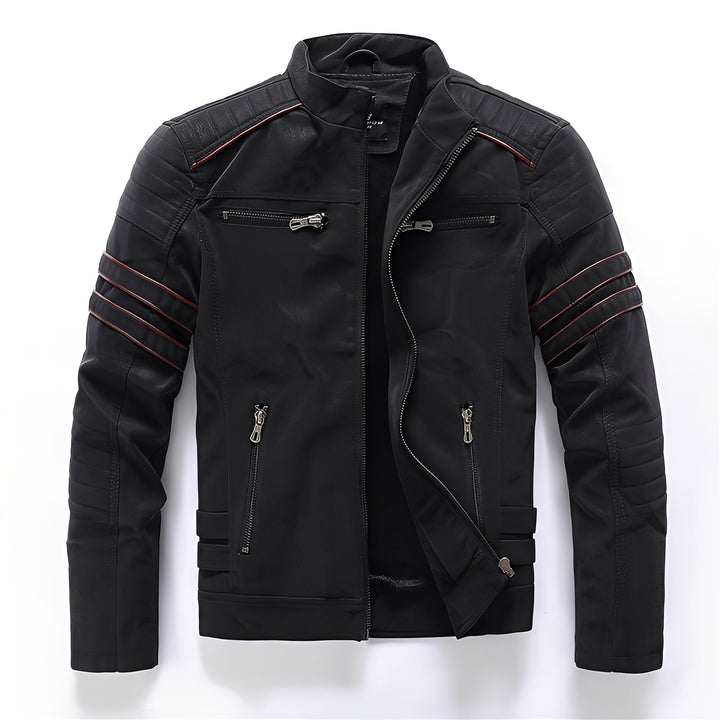 Drune | Stylische Motorrad-Lederjacke für Herren