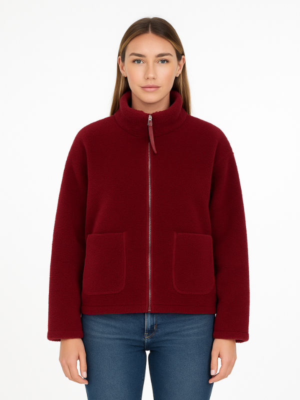 Drune | Oversized Sherpa-Fleece-Jacke Ultraweich und stilvoll für kaltes Wetter